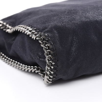 Stella McCartney Shaggy Deer Falabella Fold Over Tote Navy 8 of 9
