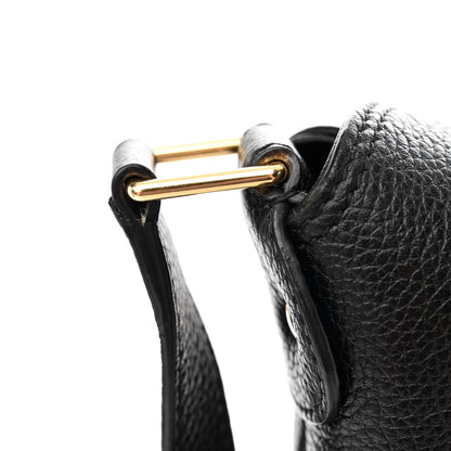 Celine Soft Grained Calfskin Medium Bucket Bag Black 11 of 12