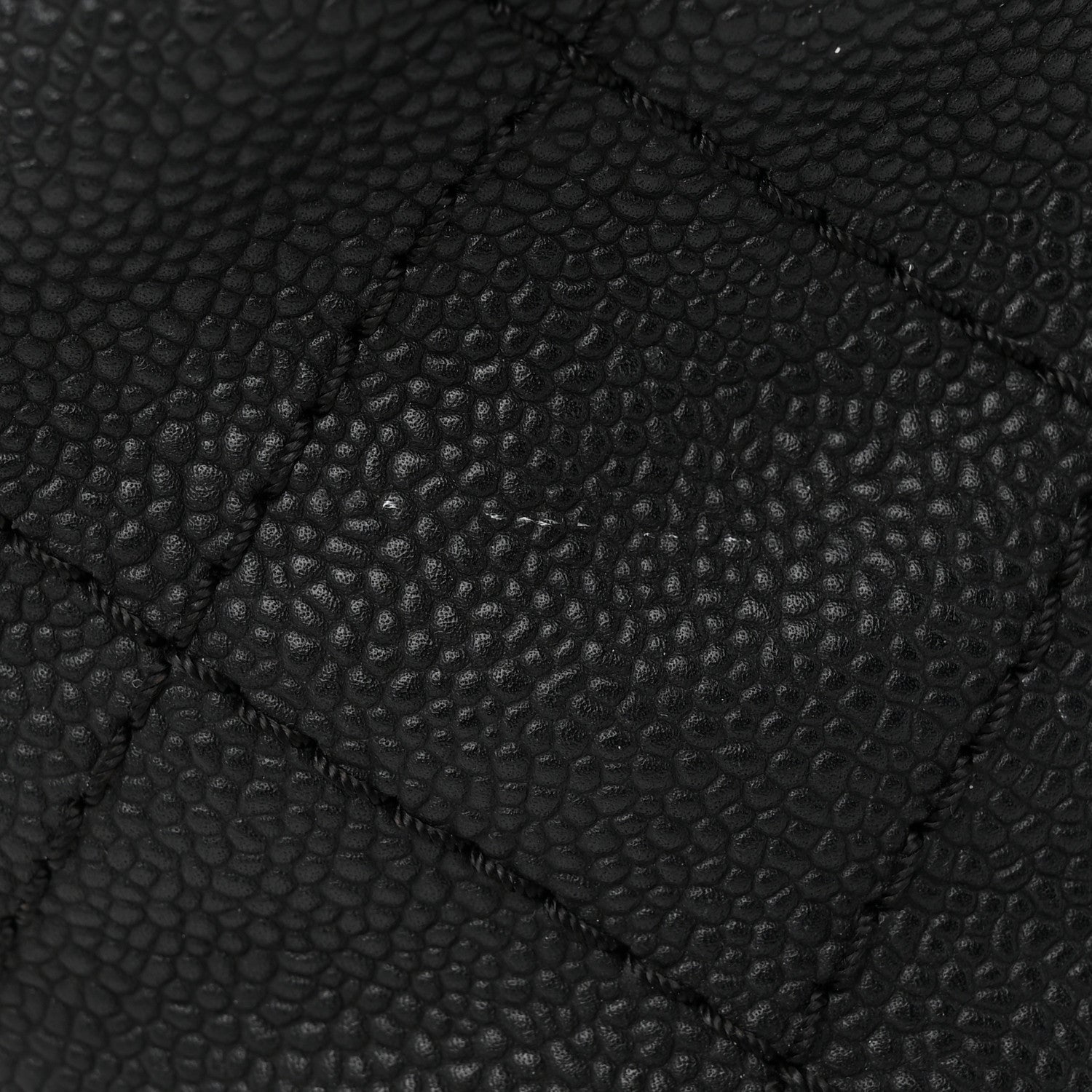 Chanel Grained Calfskin Quilted Small Daily Shopping Tote Black 16 of 19