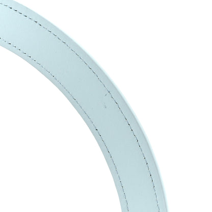 Jacquemus Calfskin Le Sac Rond Pale Blue 12 of 13