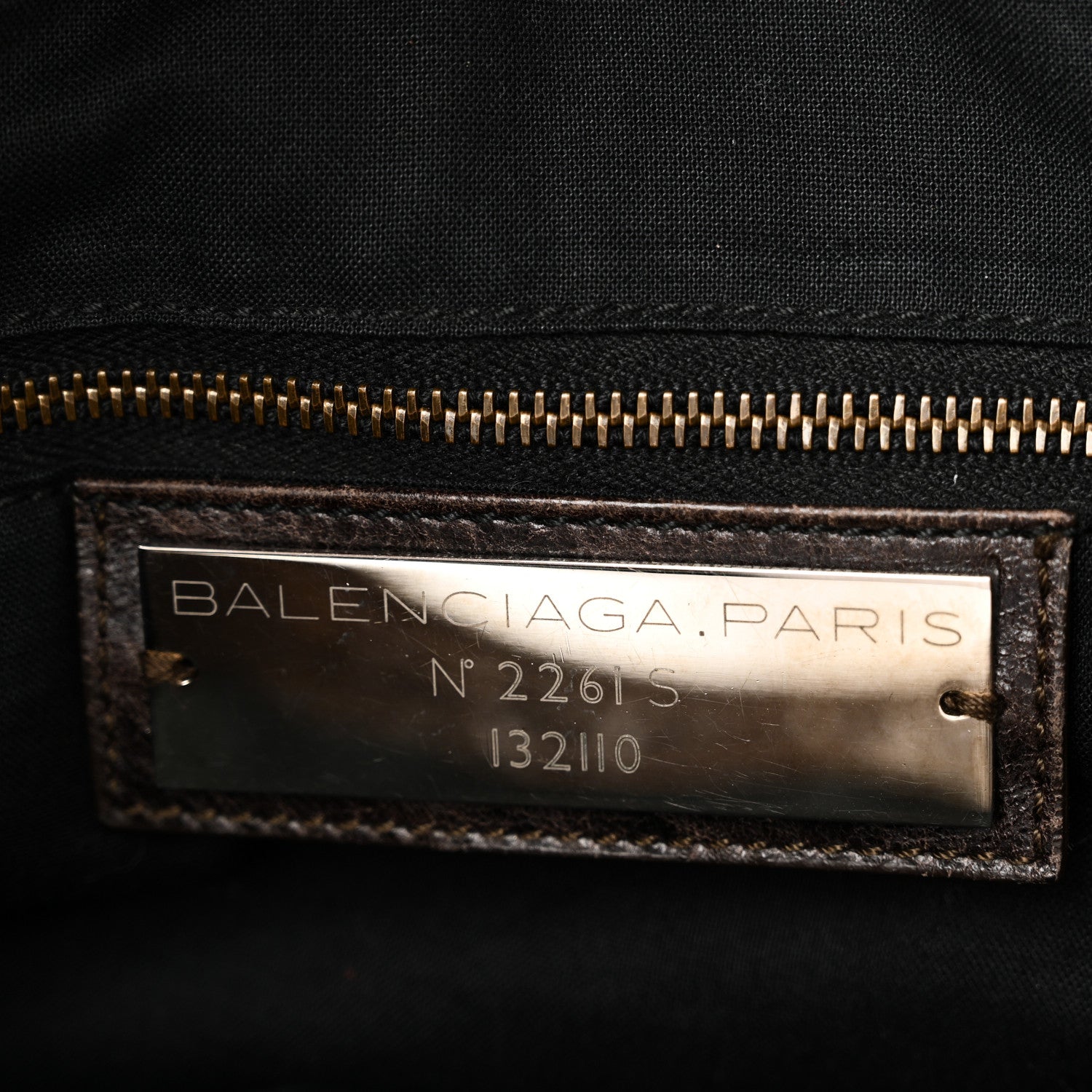 Balenciaga Agneau Classic Hardware Work Castagna 7 of 11