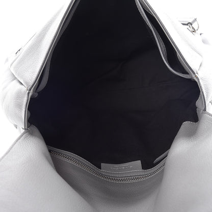 Givenchy Grained Calfskin Medium Pandora Pure Flap Bag Pearl Grey 6 of 9