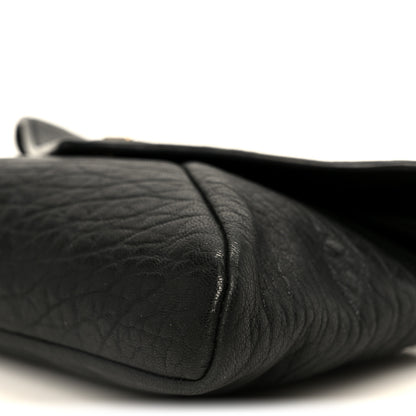 Saint Laurent Supple Lambskin Small Cassandre Chain Pouch Black 10 of 10