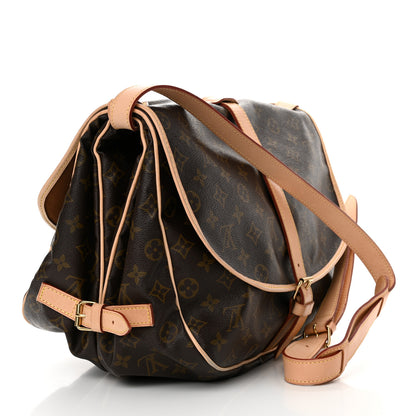 Louis Vuitton Monogram Saumur 35 3 of 12
