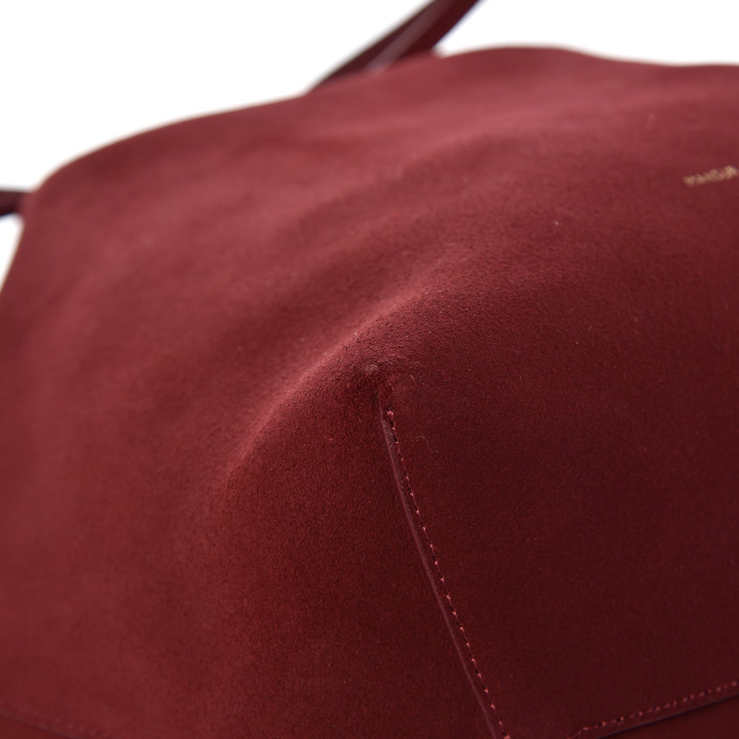 Suede Bucket Bag Rococo