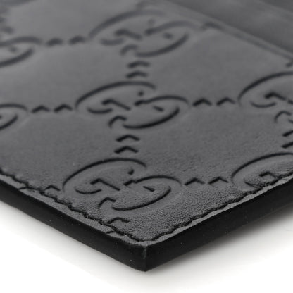 Gucci Guccissima Card Holder Black 9 of 9