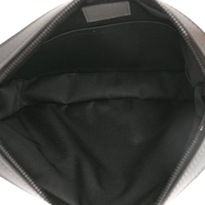 Louis Vuitton Calfskin Monogram Shadow Duo Messenger Anthracite Gray 5 of 10