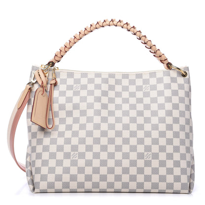 Louis Vuitton Damier Azur Beaubourg Hobo MM 1 of 8