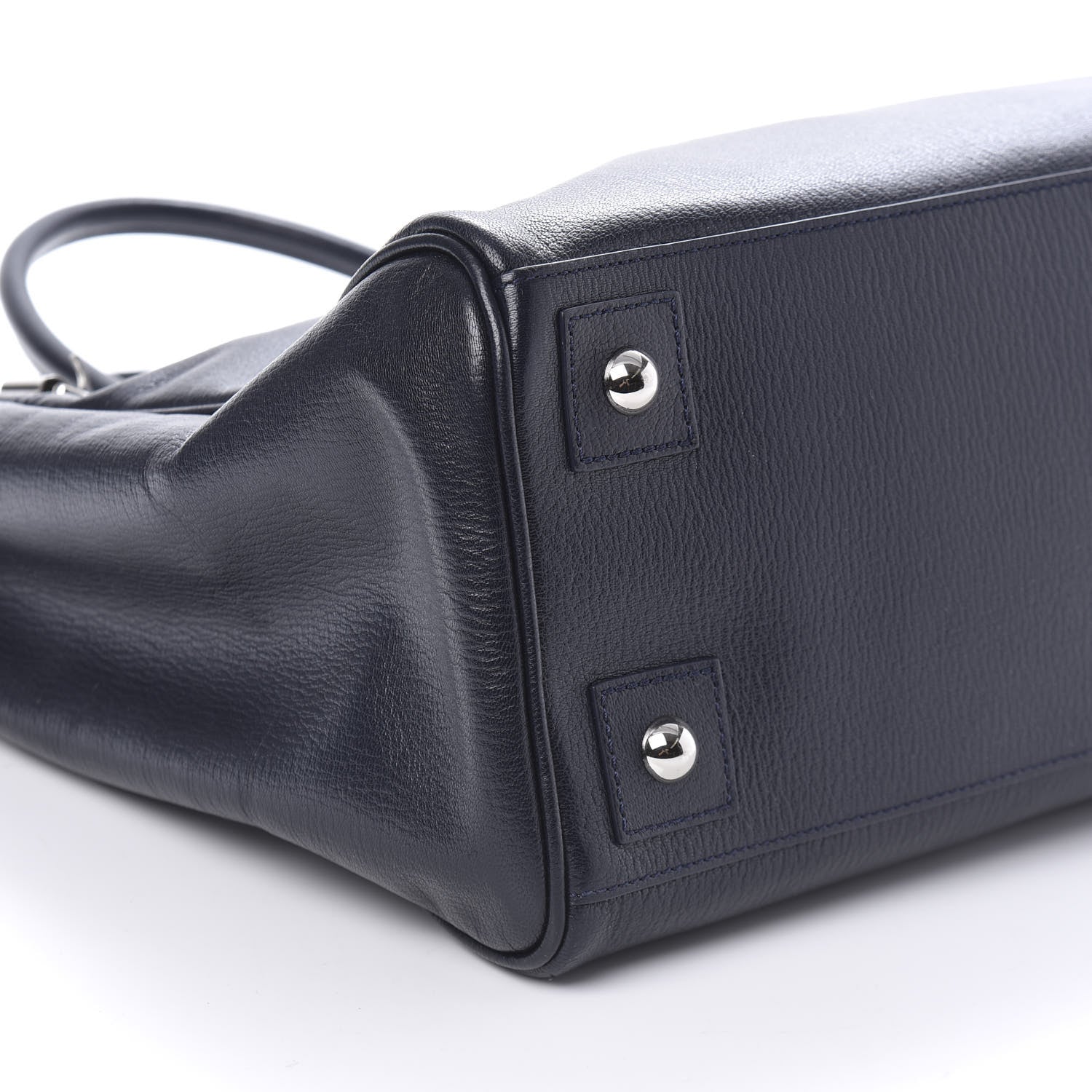 Mulberry Shiny Goatskin Bayswater Tote Midnight 6 of 11
