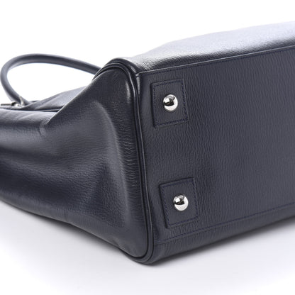 Mulberry Shiny Goatskin Bayswater Tote Midnight 6 of 11