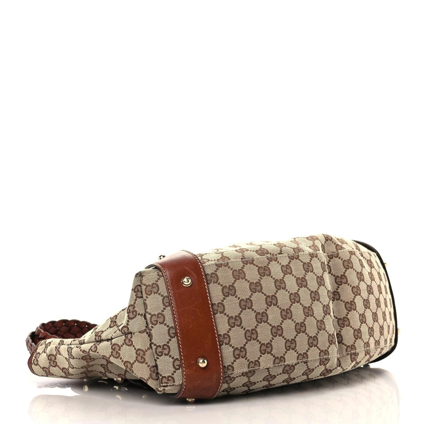 Monogram Medium Pelham Shoulder Bag Brown