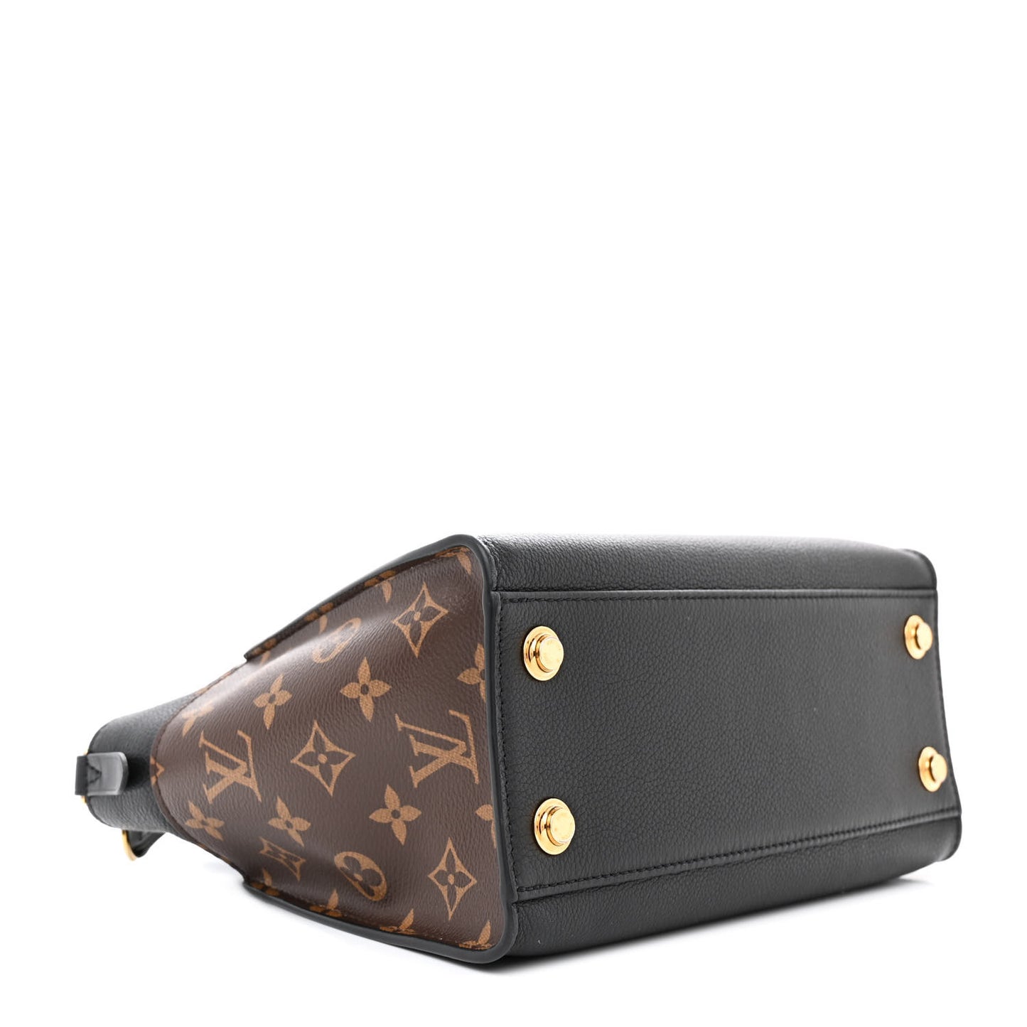 Calfskin Monogram On My Side PM Black