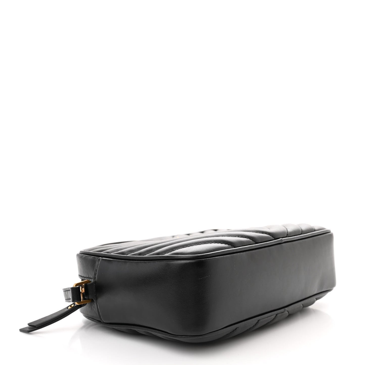 Calfskin Matelasse Monogram Lou Camera Bag Black