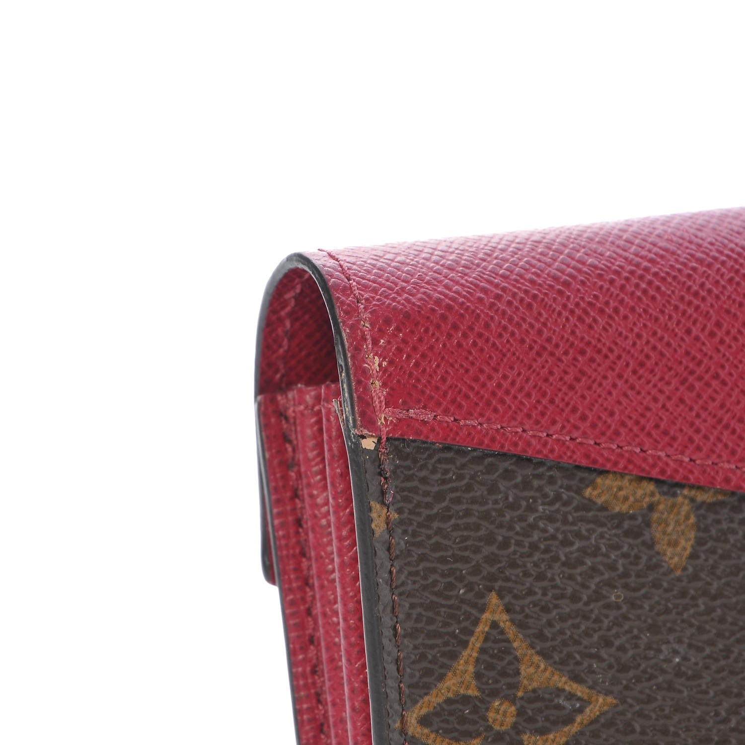 Louis Vuitton Monogram Sarah Multicartes Fuchsia 7 of 9