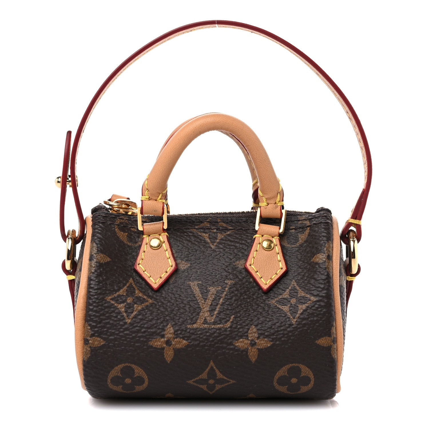 Louis Vuitton Monogram Micro Speedy Bag Charm 1 of 8