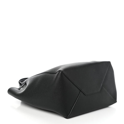 Celine Soft Grained Calfskin Small Belt Cabas Phantom Black 4 of 9