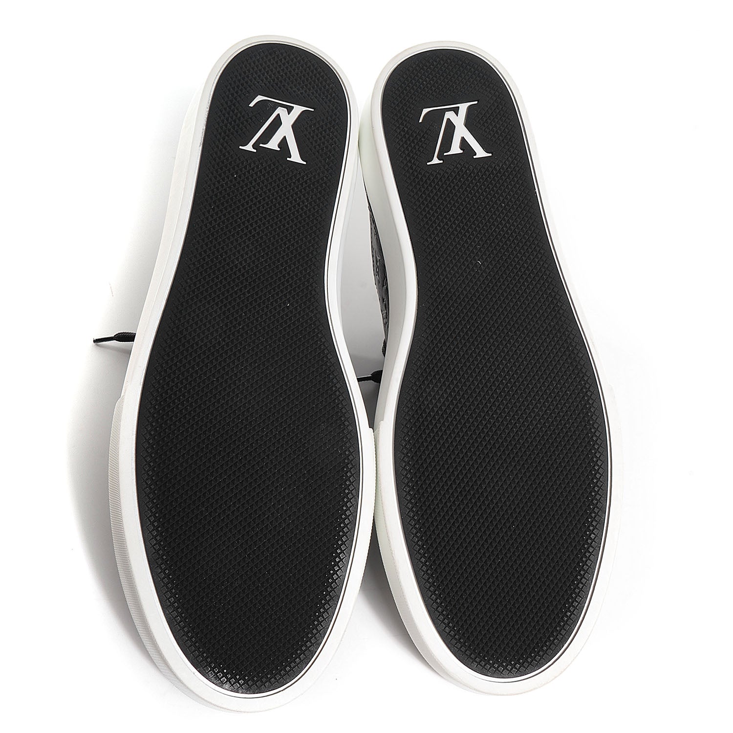 Louis Vuitton Empreinte Street Sneaker 10 Black 5 of 7