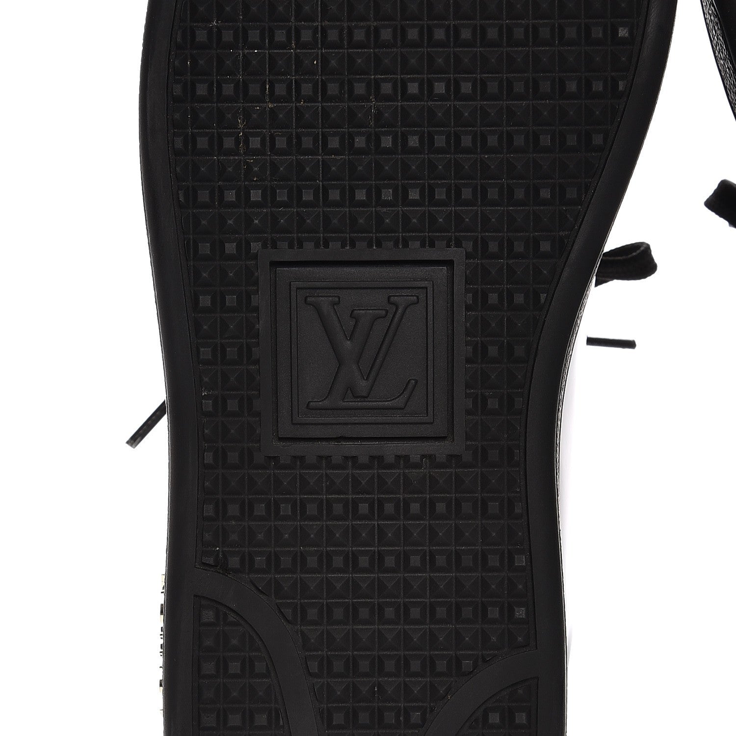Louis Vuitton Patent Calfskin Frontrow Sneakers 37 Black 7 of 9