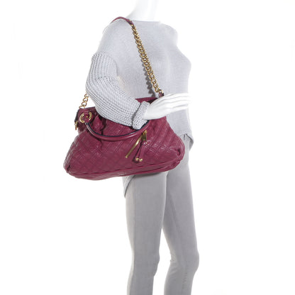 Marc Jacobs Leather Quilted Cecilia Violet 2 of 9
