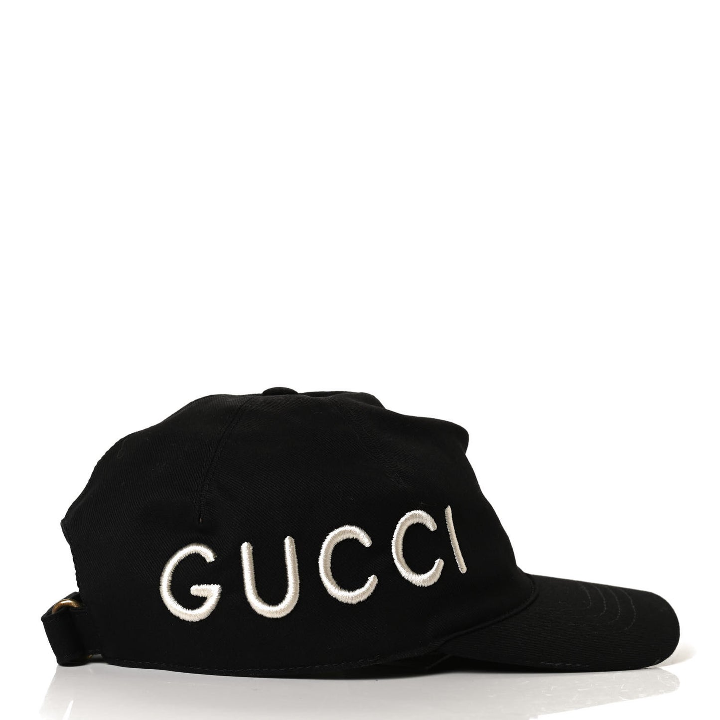 Cotton Loved Gucci Baseball Hat M Black