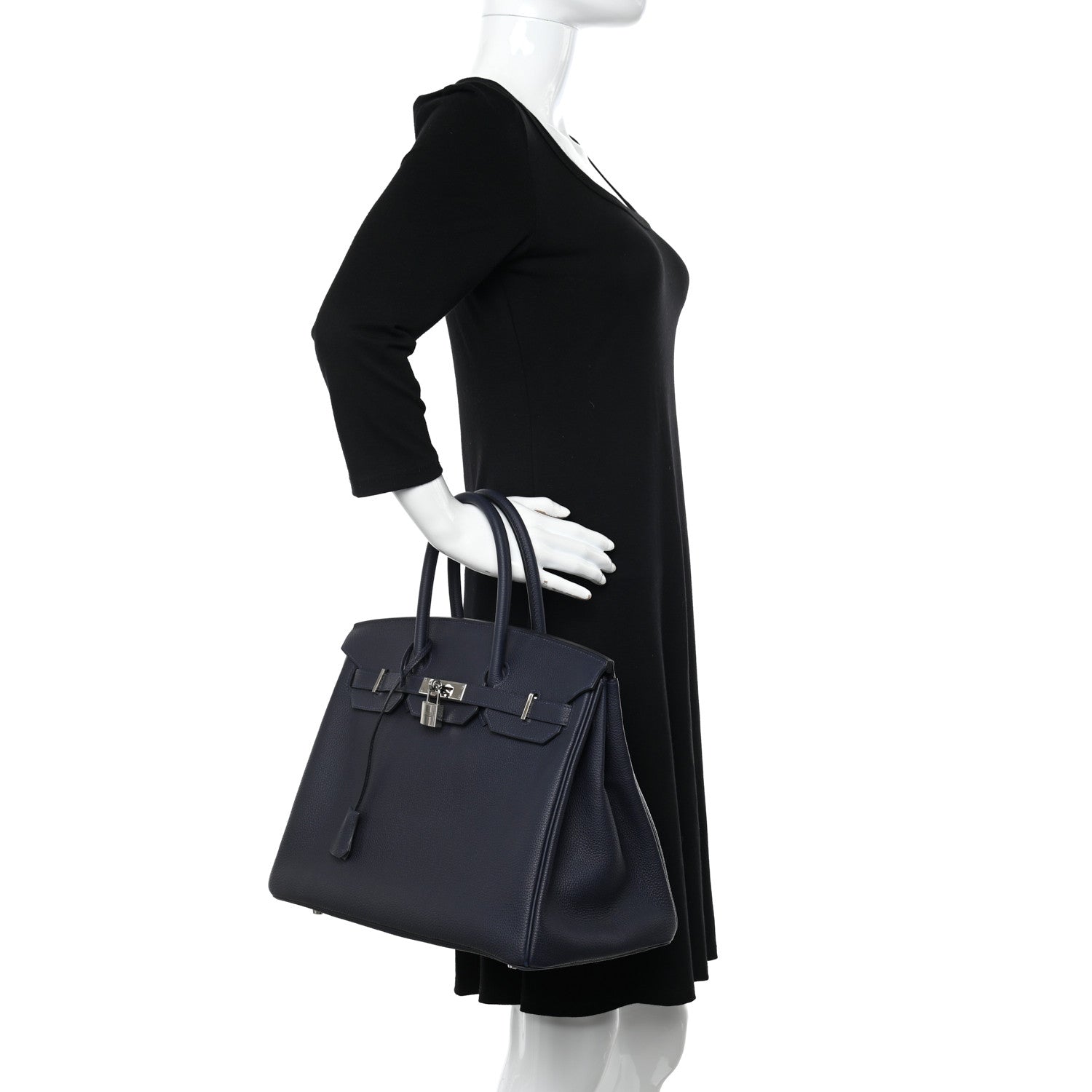Hermes Togo Birkin 35 Bleu Nuit 2 of 12