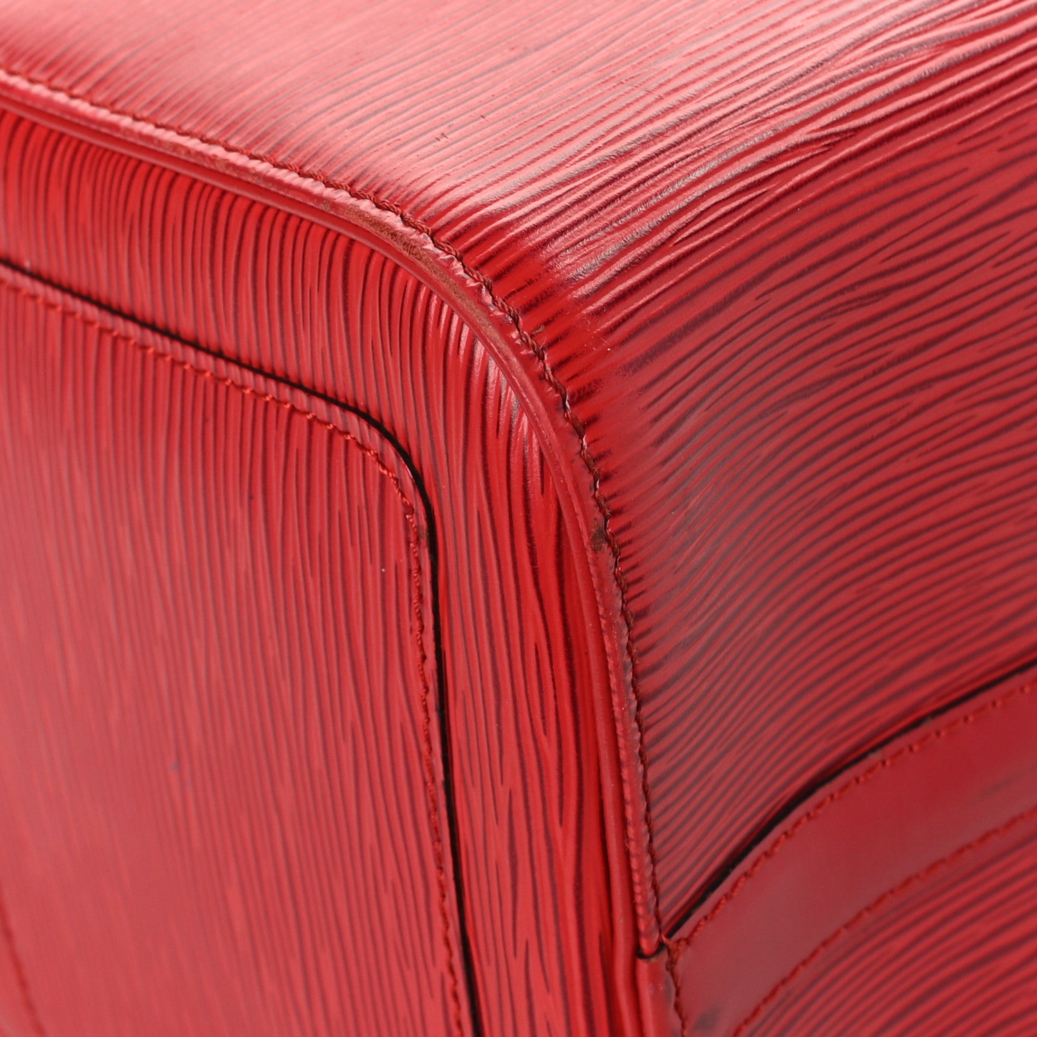 Louis Vuitton Epi Speedy 30 Castillan Red 10 of 11