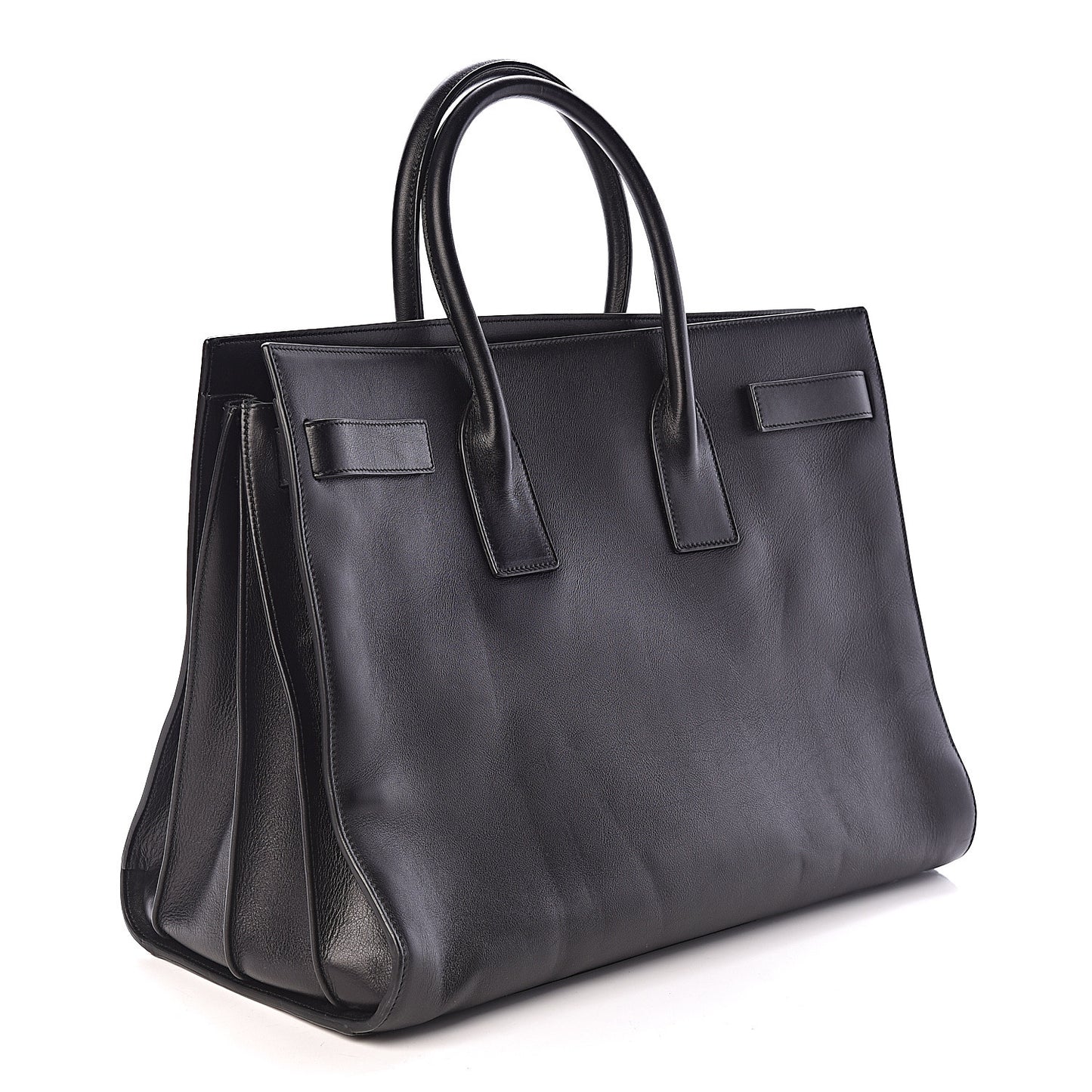 Calfskin Large Sac De Jour Carryall Black
