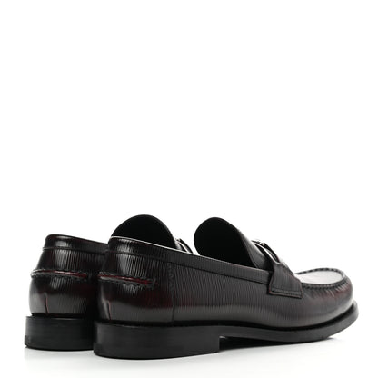 Louis Vuitton Epi Mens Major Loafers 7 Burgundy 4 of 10