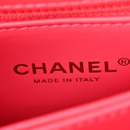 Chanel Caviar Quilted Mini Coco Handle Flap Pink 6 of 11
