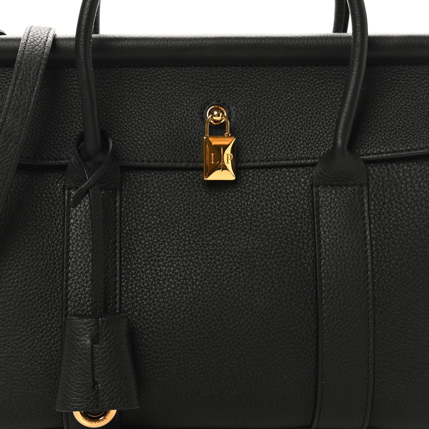 Loro Piana Calfskin L25 Loom Bag Black 8 of 10