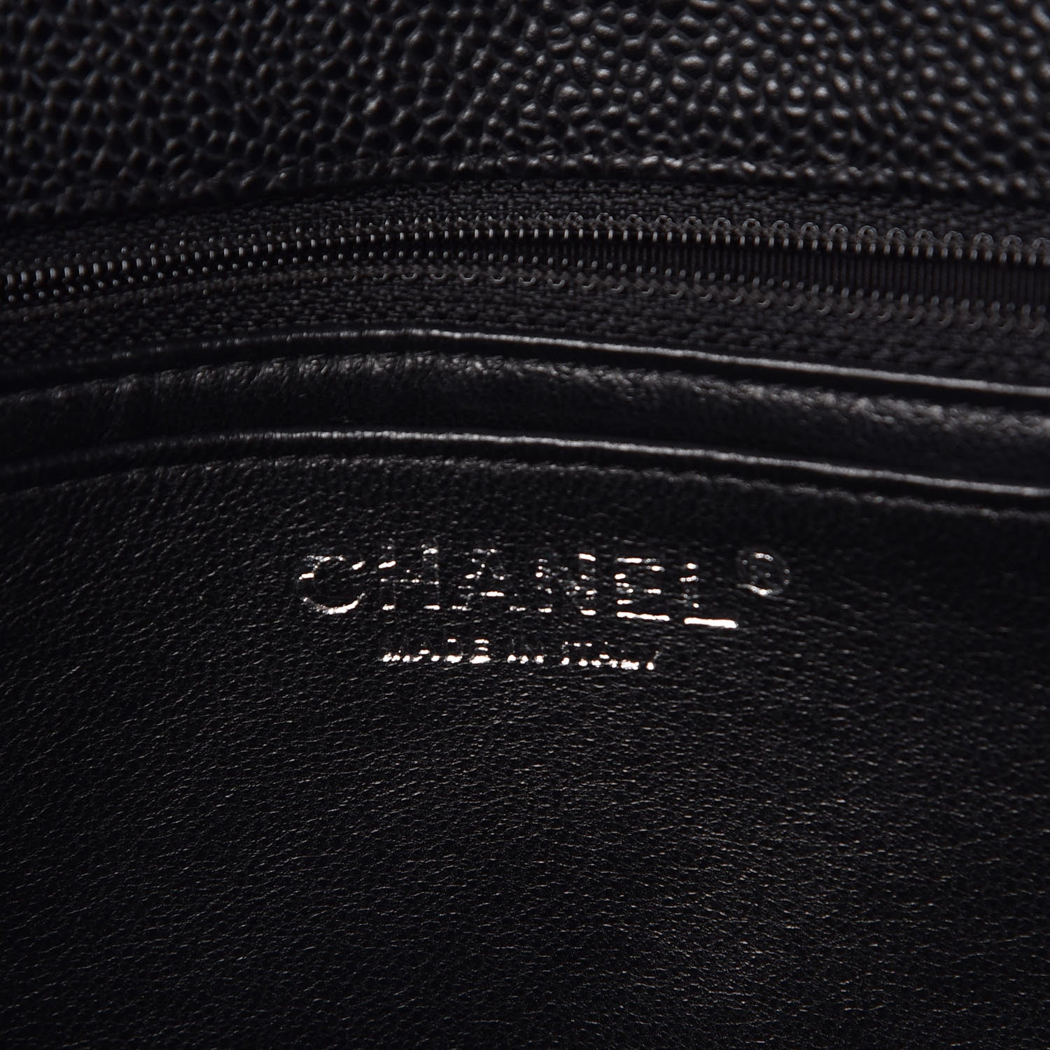 Chanel Caviar Quilted Jumbo Single Flap Black 6 of 10