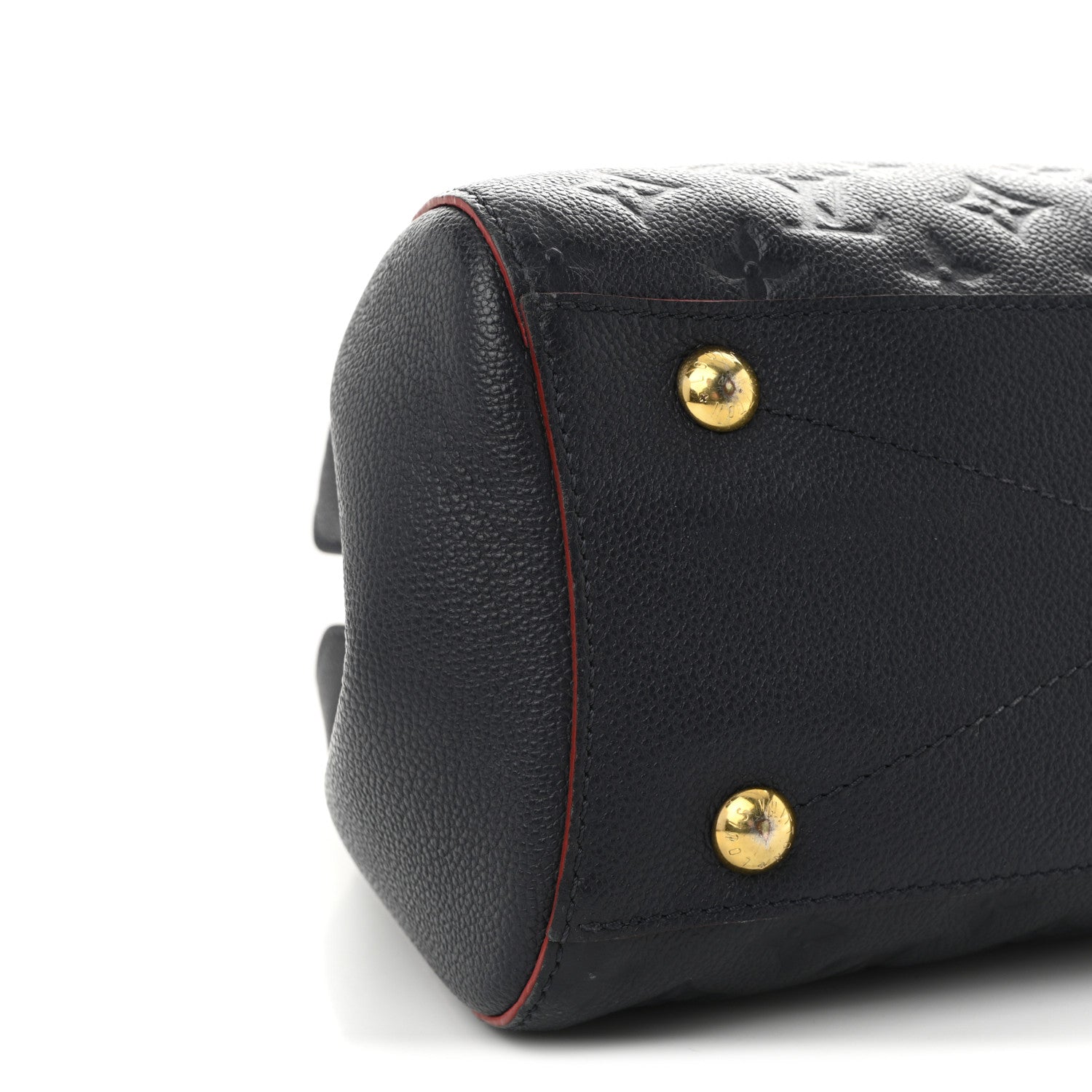 Louis Vuitton Empreinte Montaigne MM Marine Rouge 8 of 9