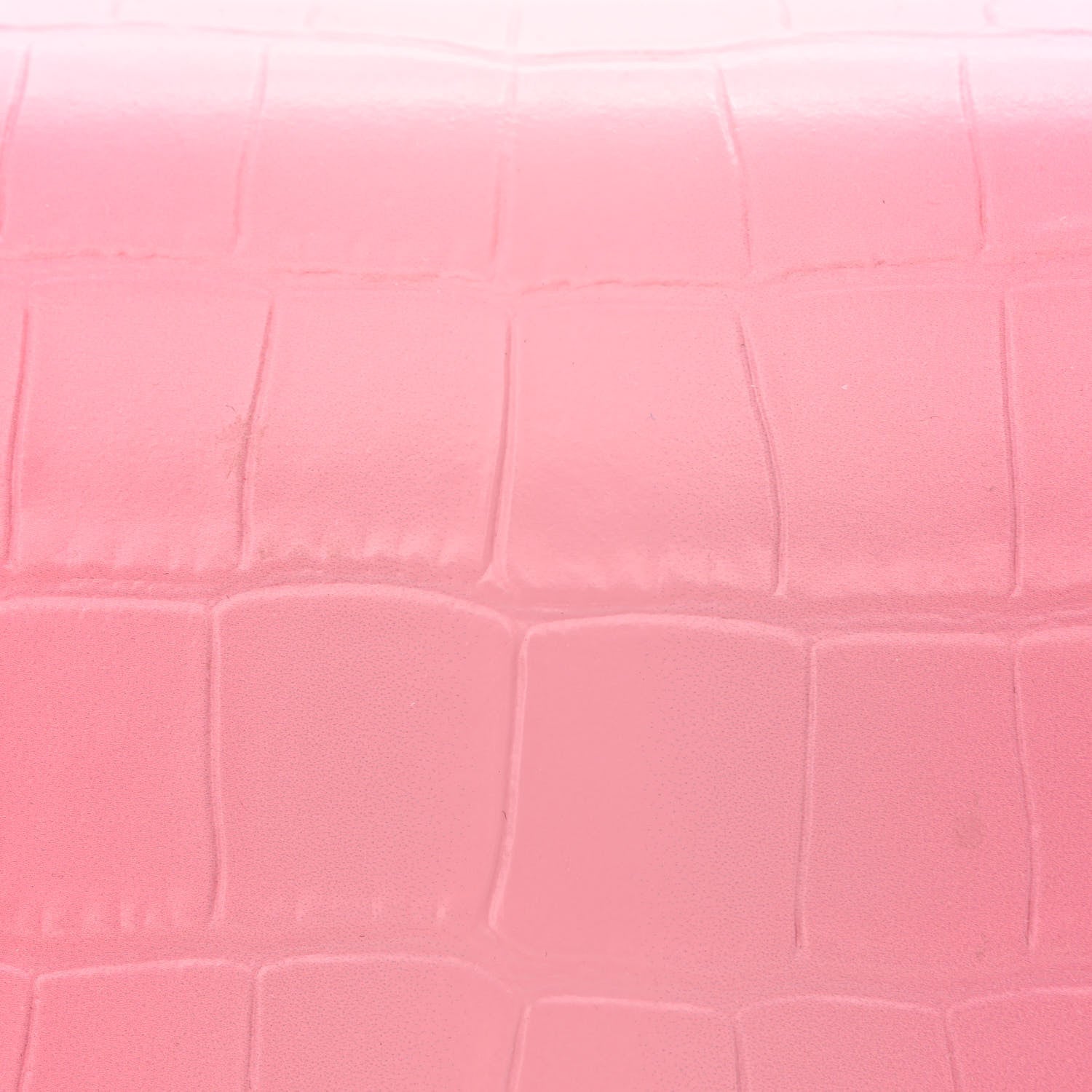Balenciaga Calfskin Crocodile Embossed Degrade Small Hourglass Top Handle Bag Sweet Pink 12 of 12
