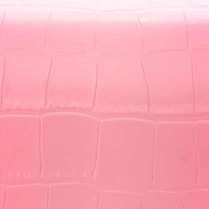 Balenciaga Calfskin Crocodile Embossed Degrade Small Hourglass Top Handle Bag Sweet Pink 12 of 12