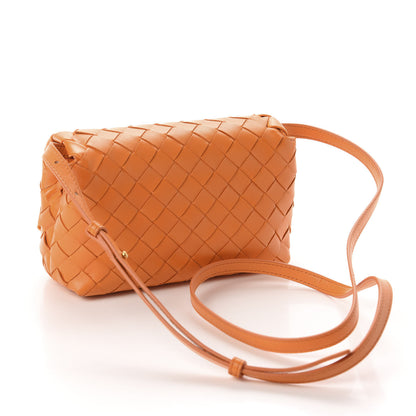 Bottega Veneta Nappa Intrecciato Mini Crossbody Orange 3 of 10