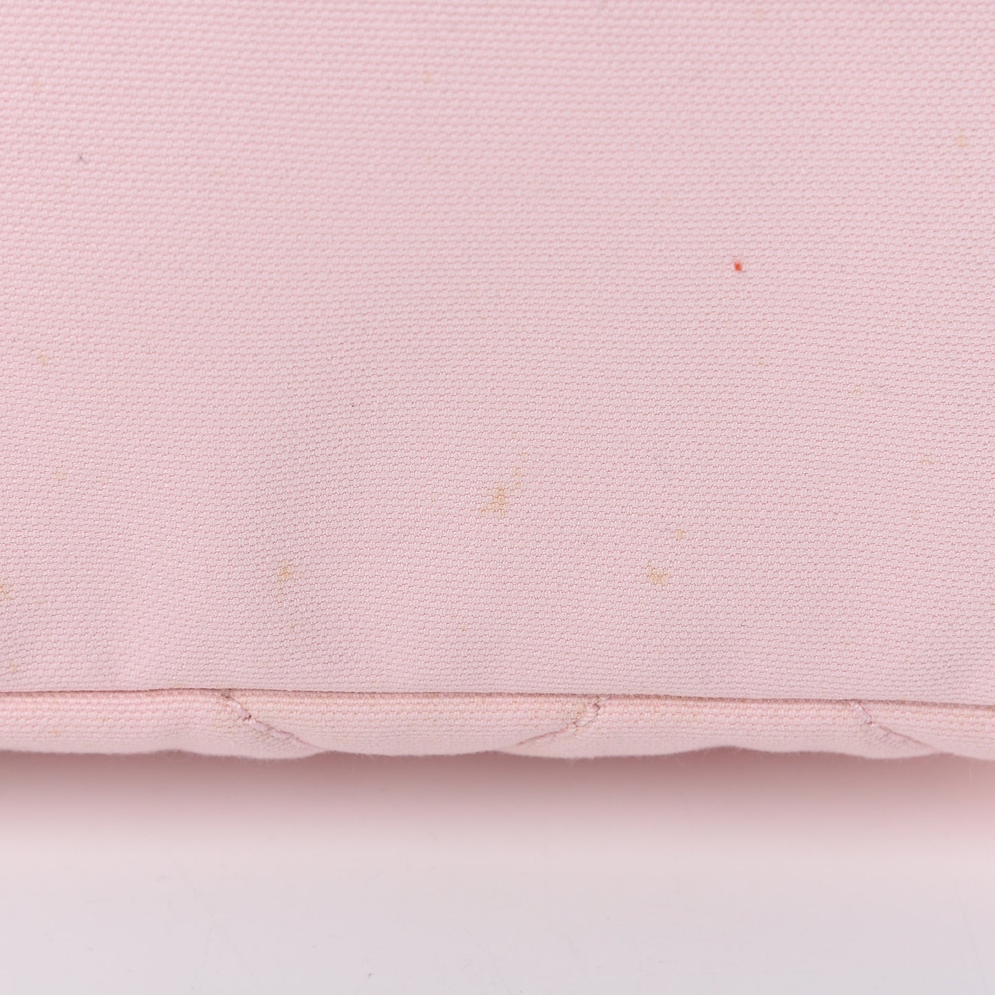 Coated Canvas Quilted Small Paris Biarritz Tote Light Pink