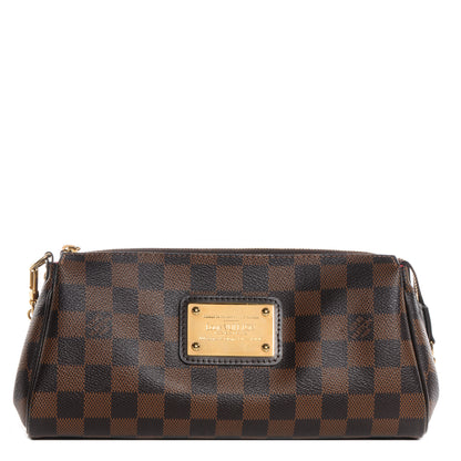 Louis Vuitton Damier Ebene Eva Clutch 1 of 8