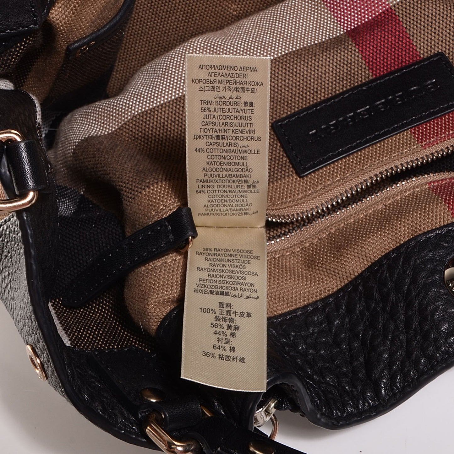 Leather Small Maidstone Satchel Black