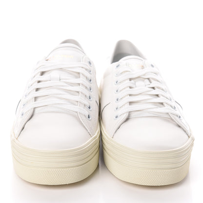 Saint Laurent Calfskin Court Classic Sneakers 40 Off White 2 of 8