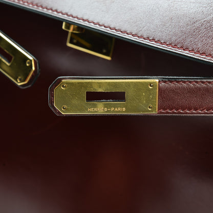 Hermes Box Kelly Retourne 32 Rouge H 6 of 31