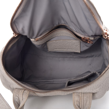 Alexander Wang Pebbled Lambskin Rockie Lilac Rose Gold Hardware 5 of 18