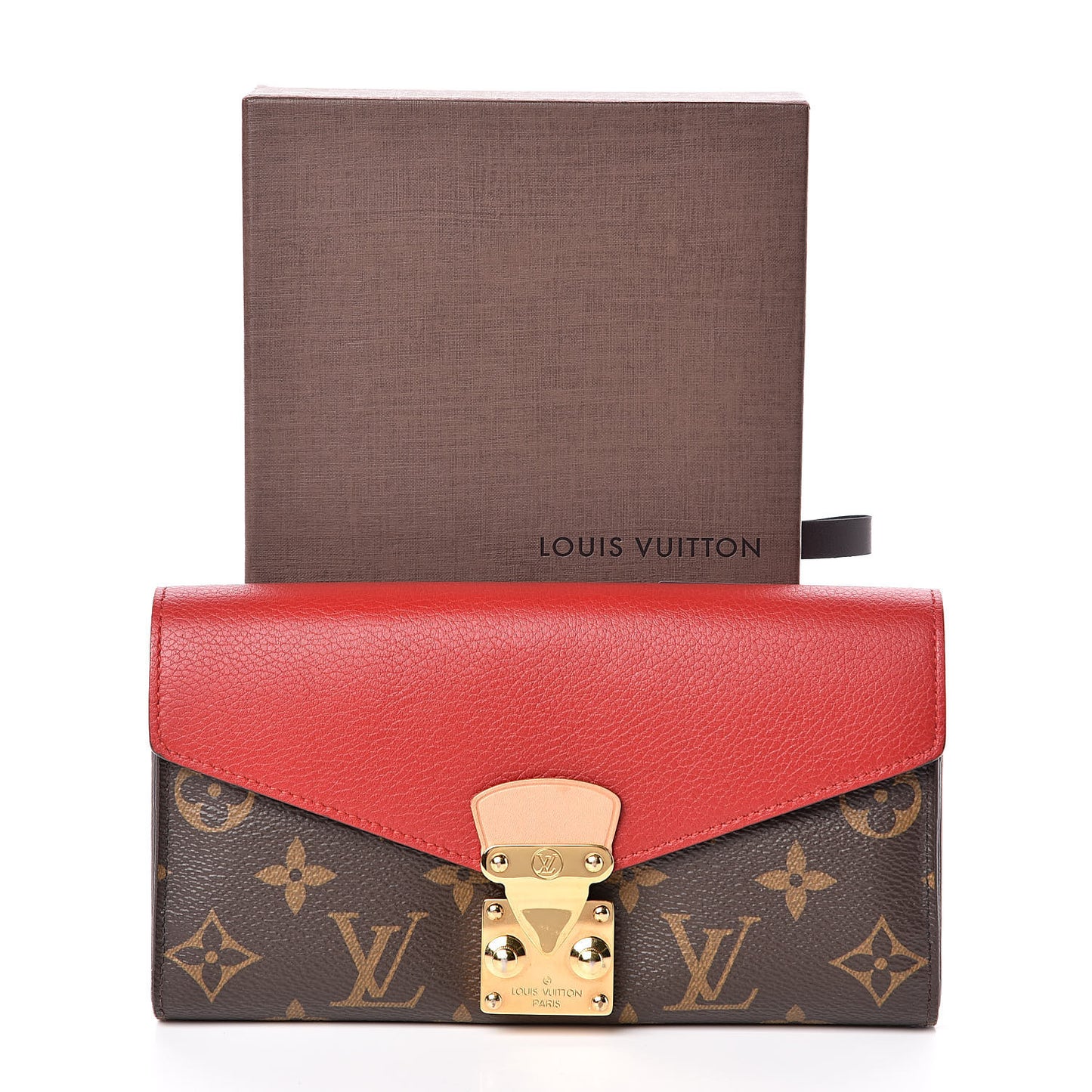 Monogram Pallas Wallet Cherry