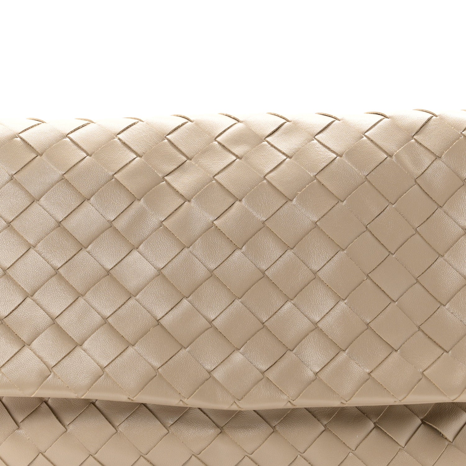 Bottega Veneta Calfskin Intrecciato Giorno Ecru 8 of 11