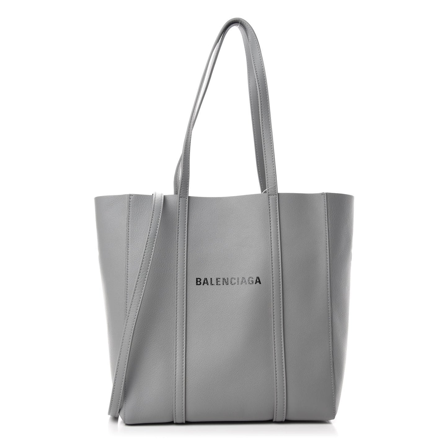 Calfskin XS Everyday Tote Balenciaga Grey Black