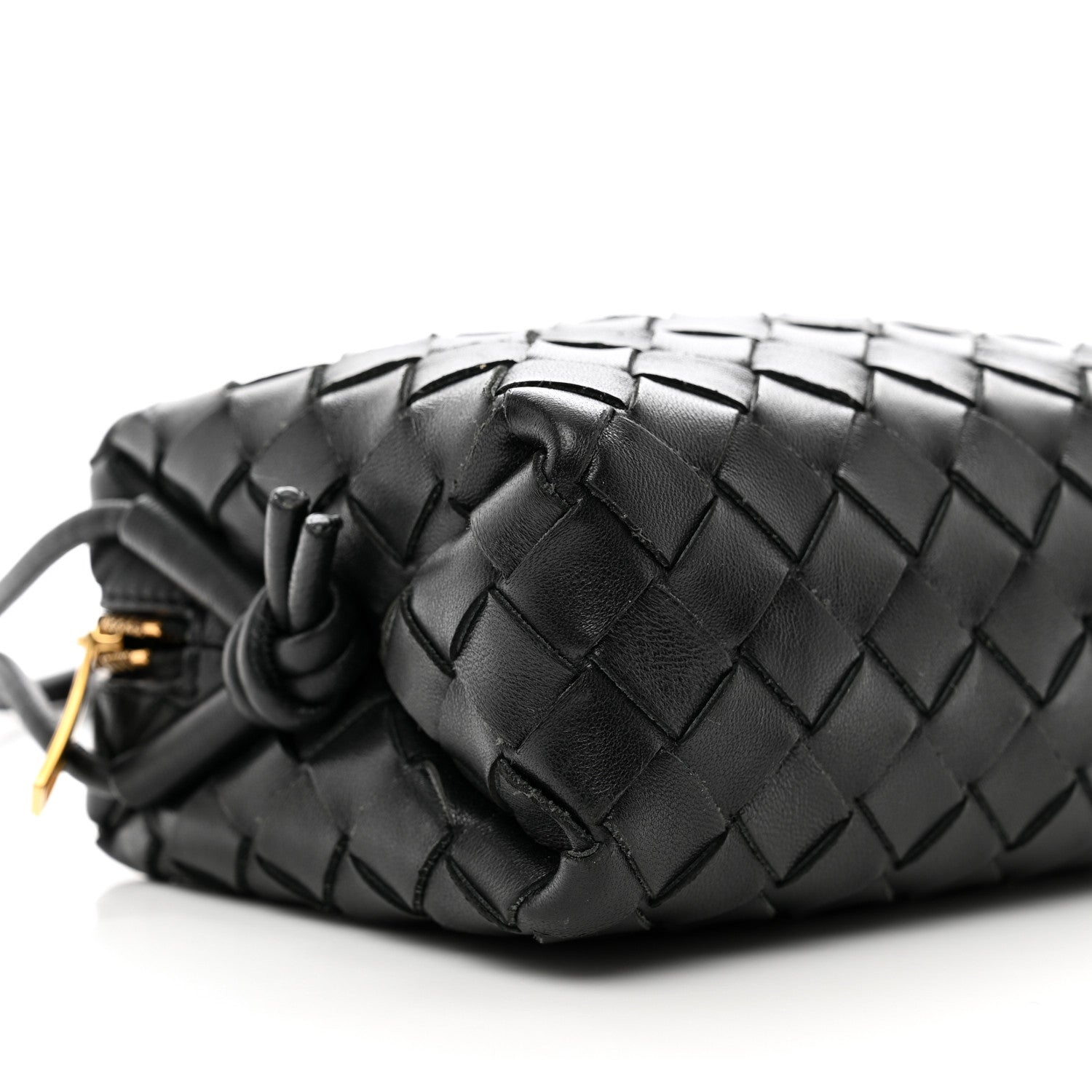 Bottega Veneta Nappa Intrecciato Mini Loop Camera Bag Black 8 of 9