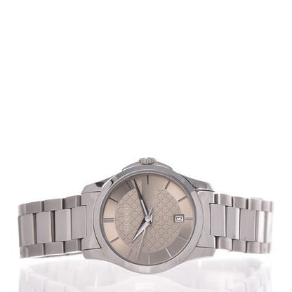 Gucci Stainless Steel 27mm G-Timeless Quartz Watch Brown 3 of 9