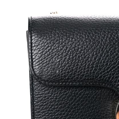 Gucci Dollar Calfskin Small Interlocking G Shoulder Bag Black 15 of 15