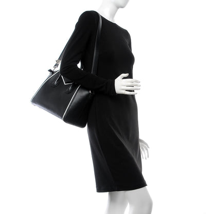 Givenchy Calfskin Small Contrasted Frame Antigona Black 2 of 16