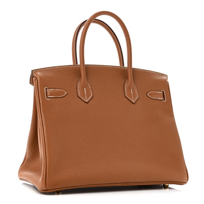 Hermes Togo Birkin 30 Gold 3 of 11