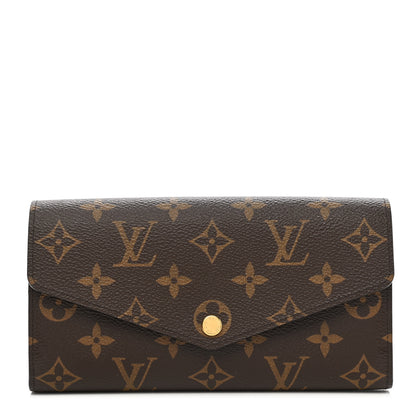Louis Vuitton Monogram Sarah Wallet NM Fuchsia 1 of 7